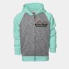 YOUTH Two Tone Full Zipper Hoodie Thumbnail