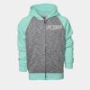 YOUTH Two Tone Full Zipper Hoodie Thumbnail