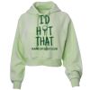 Soft Fleece Cropped Hoodie Thumbnail