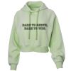 Soft Fleece Cropped Hoodie Thumbnail
