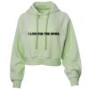 Soft Fleece Cropped Hoodie Thumbnail