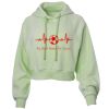 Soft Fleece Cropped Hoodie Thumbnail