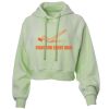 Soft Fleece Cropped Hoodie Thumbnail