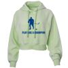 Soft Fleece Cropped Hoodie Thumbnail
