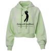 Soft Fleece Cropped Hoodie Thumbnail