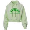 Soft Fleece Cropped Hoodie Thumbnail