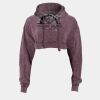 Acid Wash Cropped Hoodie Thumbnail