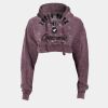 Acid Wash Cropped Hoodie Thumbnail