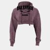 Acid Wash Cropped Hoodie Thumbnail