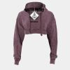 Acid Wash Cropped Hoodie Thumbnail