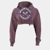 Acid Wash Cropped Hoodie Thumbnail