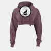 Acid Wash Cropped Hoodie Thumbnail