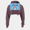 Acid Wash Cropped Hoodie Thumbnail