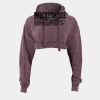 Acid Wash Cropped Hoodie Thumbnail