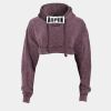 Acid Wash Cropped Hoodie Thumbnail