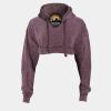 Acid Wash Cropped Hoodie Thumbnail