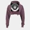 Acid Wash Cropped Hoodie Thumbnail