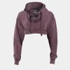 Acid Wash Cropped Hoodie Thumbnail