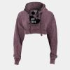 Acid Wash Cropped Hoodie Thumbnail