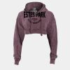 Acid Wash Cropped Hoodie Thumbnail