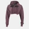 Acid Wash Cropped Hoodie Thumbnail