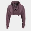 Acid Wash Cropped Hoodie Thumbnail