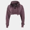 Acid Wash Cropped Hoodie Thumbnail