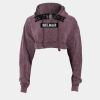 Acid Wash Cropped Hoodie Thumbnail