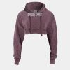 Acid Wash Cropped Hoodie Thumbnail