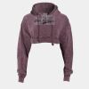 Acid Wash Cropped Hoodie Thumbnail