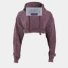 Acid Wash Cropped Hoodie Thumbnail