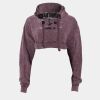 Acid Wash Cropped Hoodie Thumbnail