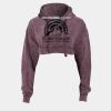 Acid Wash Cropped Hoodie Thumbnail