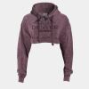 Acid Wash Cropped Hoodie Thumbnail