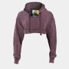 Acid Wash Cropped Hoodie Thumbnail