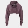 Acid Wash Cropped Hoodie Thumbnail