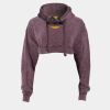 Acid Wash Cropped Hoodie Thumbnail