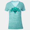 Tri Blend V Neck Shirt Thumbnail