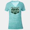 Tri Blend V Neck Shirt Thumbnail