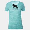 Tri Blend V Neck Shirt Thumbnail