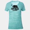Tri Blend V Neck Shirt Thumbnail