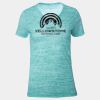 Tri Blend V Neck Shirt Thumbnail