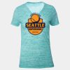 Tri Blend V Neck Shirt Thumbnail