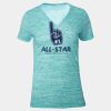 Tri Blend V Neck Shirt Thumbnail