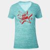 Tri Blend V Neck Shirt Thumbnail