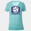 Tri Blend V Neck Shirt Thumbnail