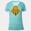 Tri Blend V Neck Shirt Thumbnail