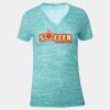 Tri Blend V Neck Shirt Thumbnail