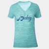 Tri Blend V Neck Shirt Thumbnail