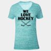 Tri Blend V Neck Shirt Thumbnail
